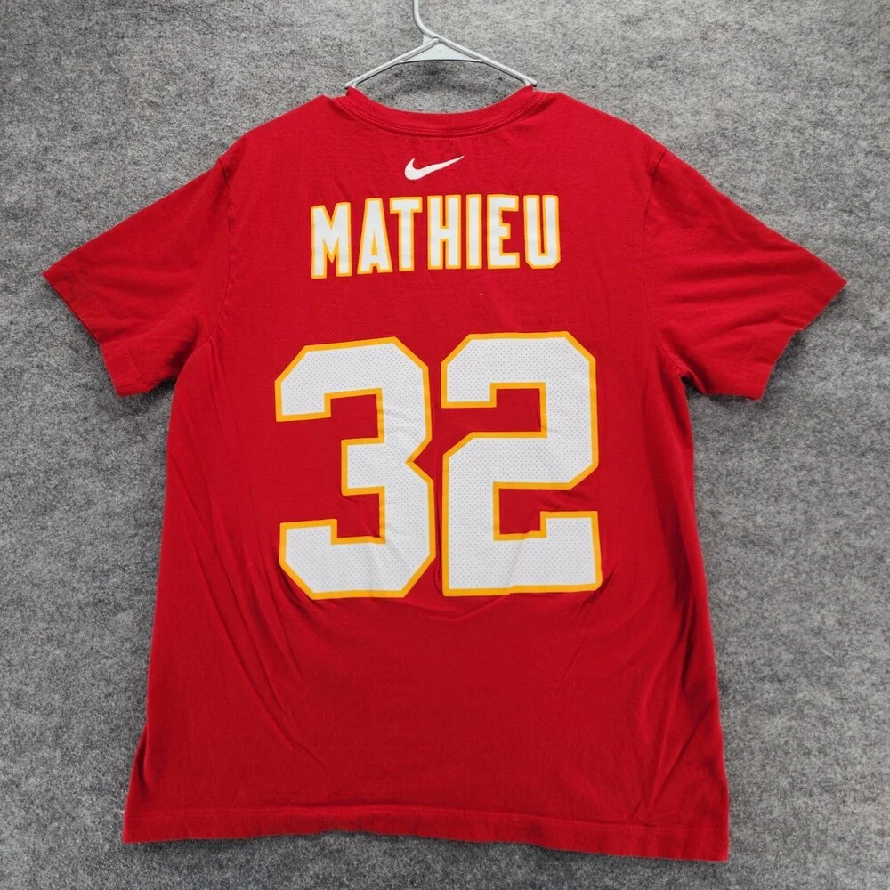 Kansas City Chiefs Shirt Mens Medium Nike Tee 32 Mathieu